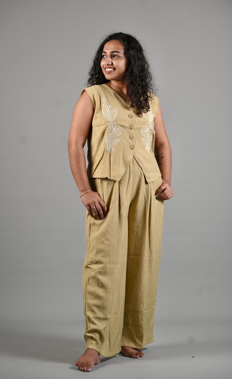 WEST-COAT SET 021 Back