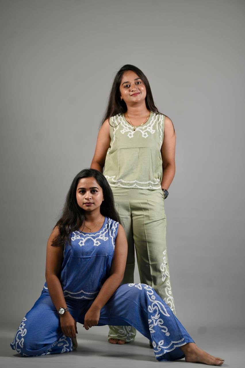 BLUE EMBROIDERED 017 Back